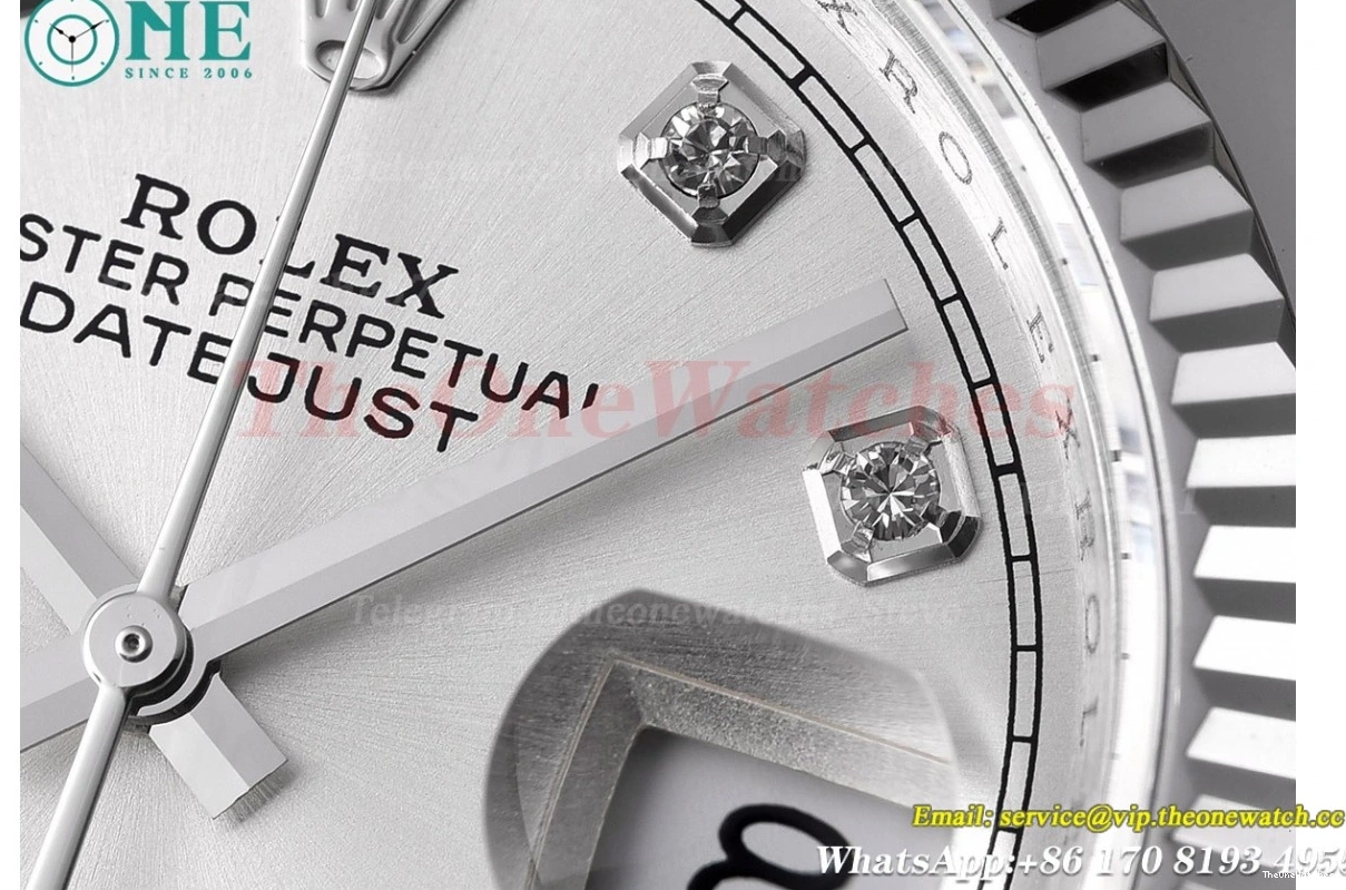 Datejust 36mm GMF Silver 904L Dia 126234 SS SS VR3235 Jubilee 0307